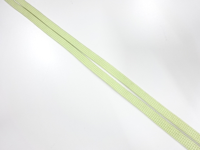 アンティーク　正絹　帯留め用　手組三分紐